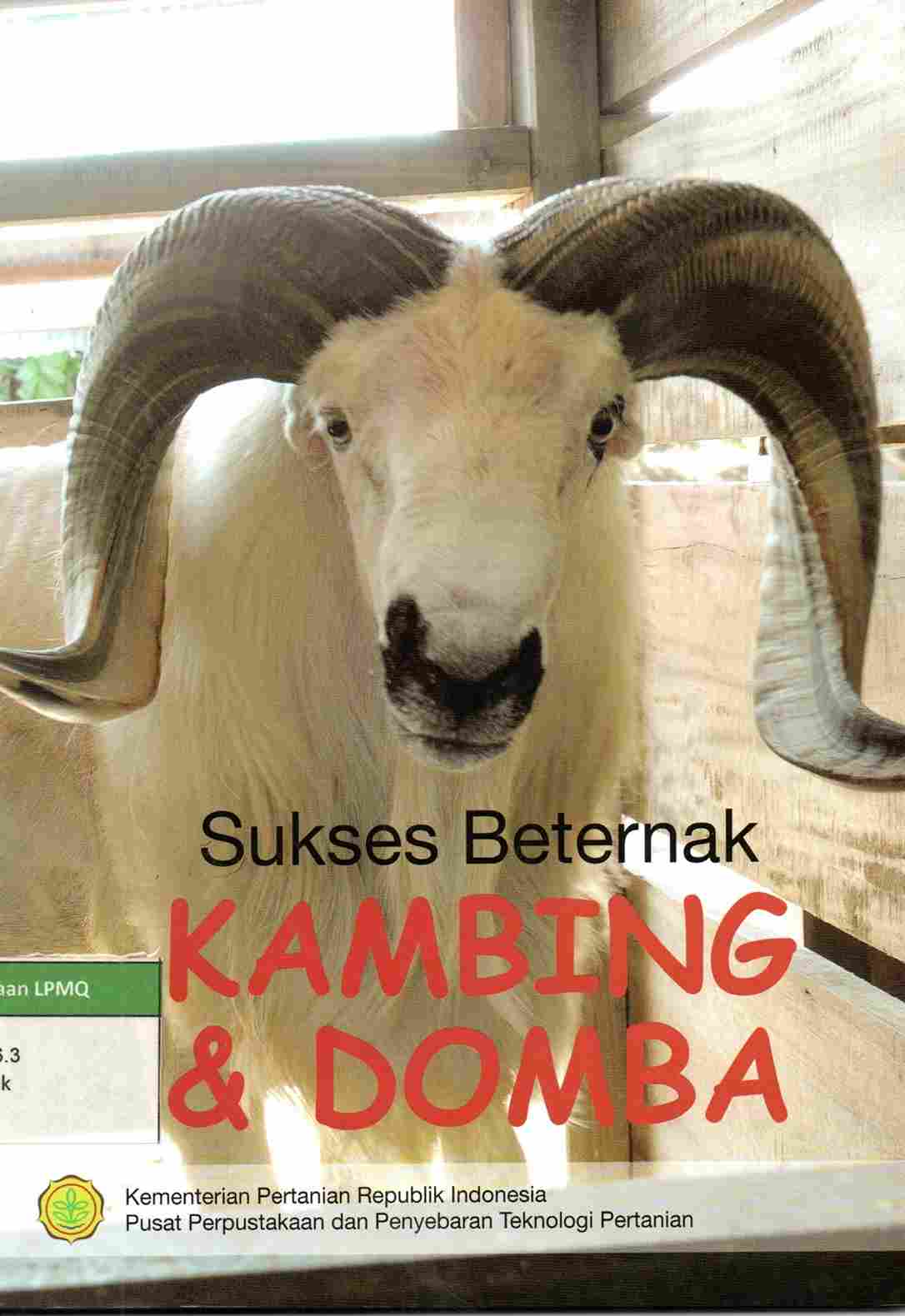 Sukses Beternak Kambing & Domba