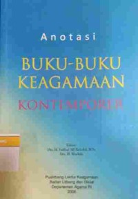Anotasi Buku Buku Keagamaan Keagamaan Kontemporer