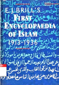First encyclopaedia of Islam 1913-1936. Vol. 9