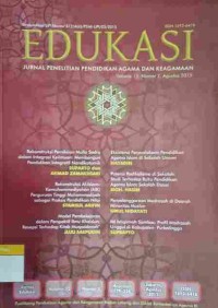 Jurnal Edukasi Vol. 13, No.2, Agustus 2015