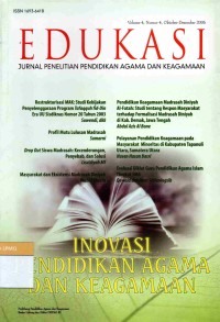 Jurnal Edukasi Vol. 4 , No. 4, Oktober - Desember 2006