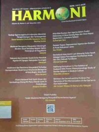 Jurnal Harmoni Vol.18 No. 2, Juli - Desember 2019