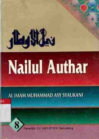 Nailul Authar. Jilid 8