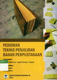 Pedoman Teknis Penjilidan Bahan Perpustakaan