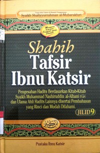 Shahih Tafsir Ibnu Katsir Jilid 9