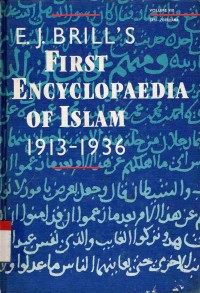 Image of First encyclopaedia of Islam 1913-1936. Vol. 8