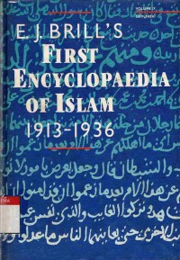 Image of First encyclopaedia of Islam 1913-1936. Vol. 9