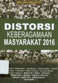 Distorsi Keberagamaan Masyarakat 2016