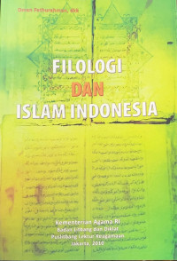 Image of Filologi dan islam indonesia