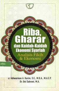 Riba, Gharar, dan Kaidah-Kaidah