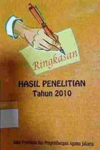 Ringkasan Hasil Penelitian Tahun 2010