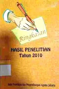 Ringkasan Hasil Penelitian Tahun 2010