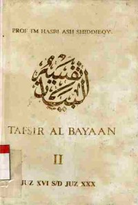 Tafsir Al-Bayan Juz XVI-XXX. Vol. 2